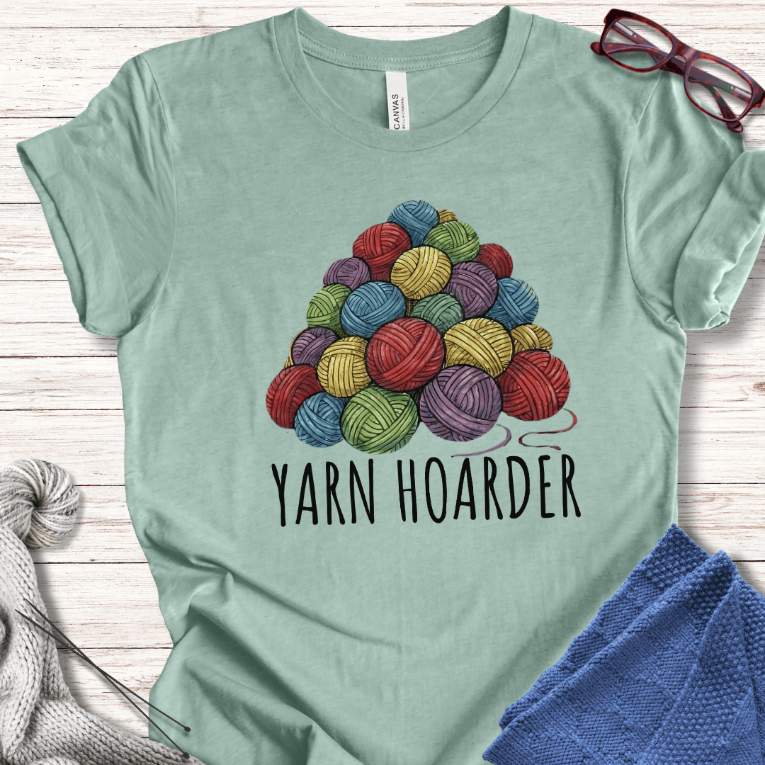 Yarn Hoarder Pile T-Shirt Sea Breeze / XS