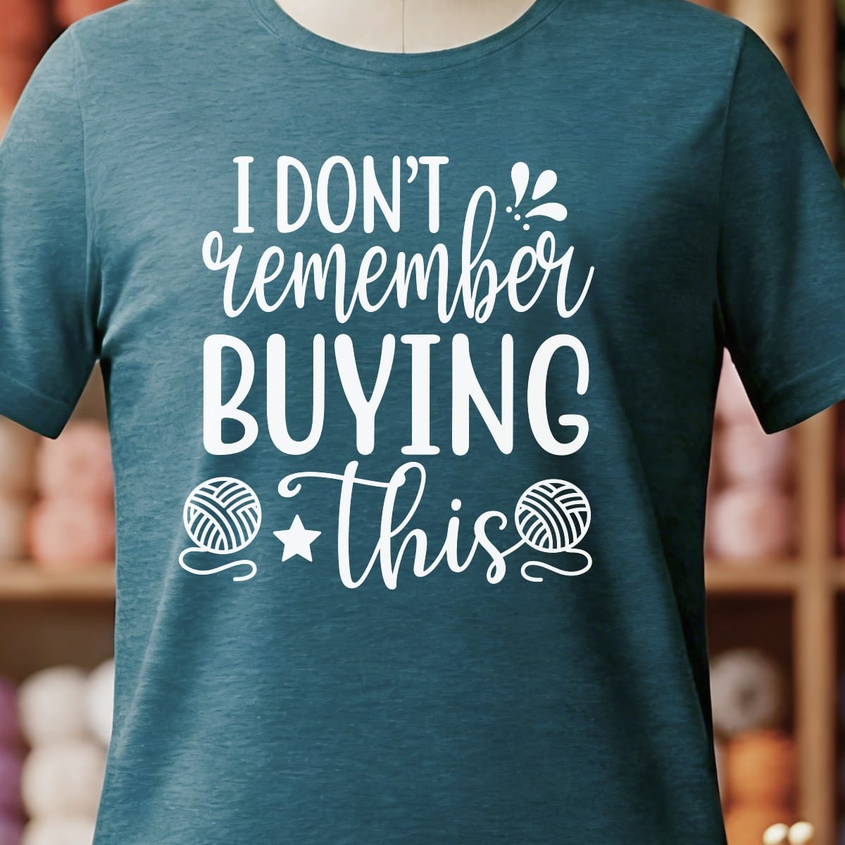 Don't Remember T-Shirt Teal Blue / S
