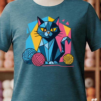 GeoCat T-Shirt Teal Blue / S