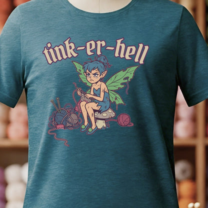 Tink-er-hell T-Shirt Teal Blue / S