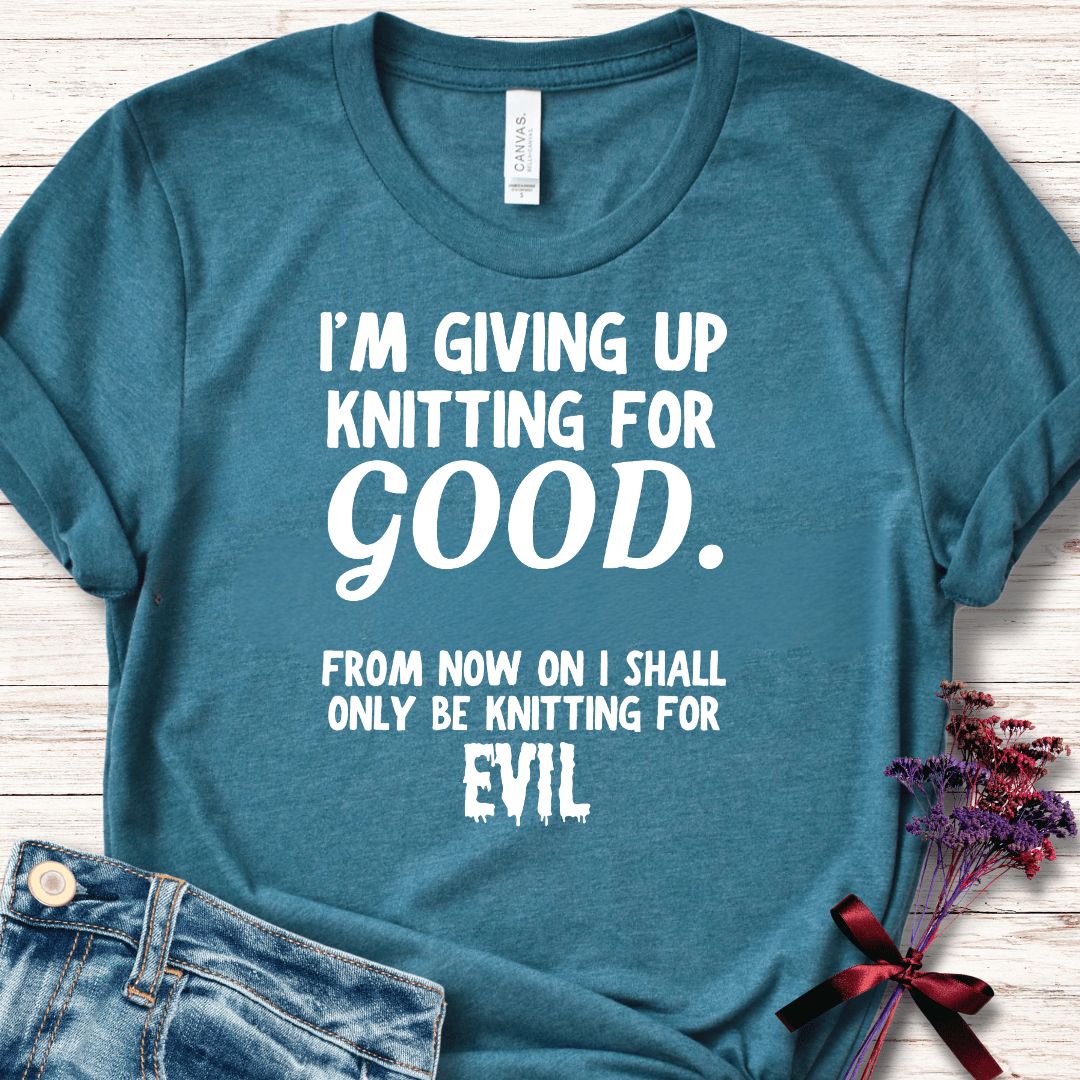 Knitting for Good T-Shirt Teal / S