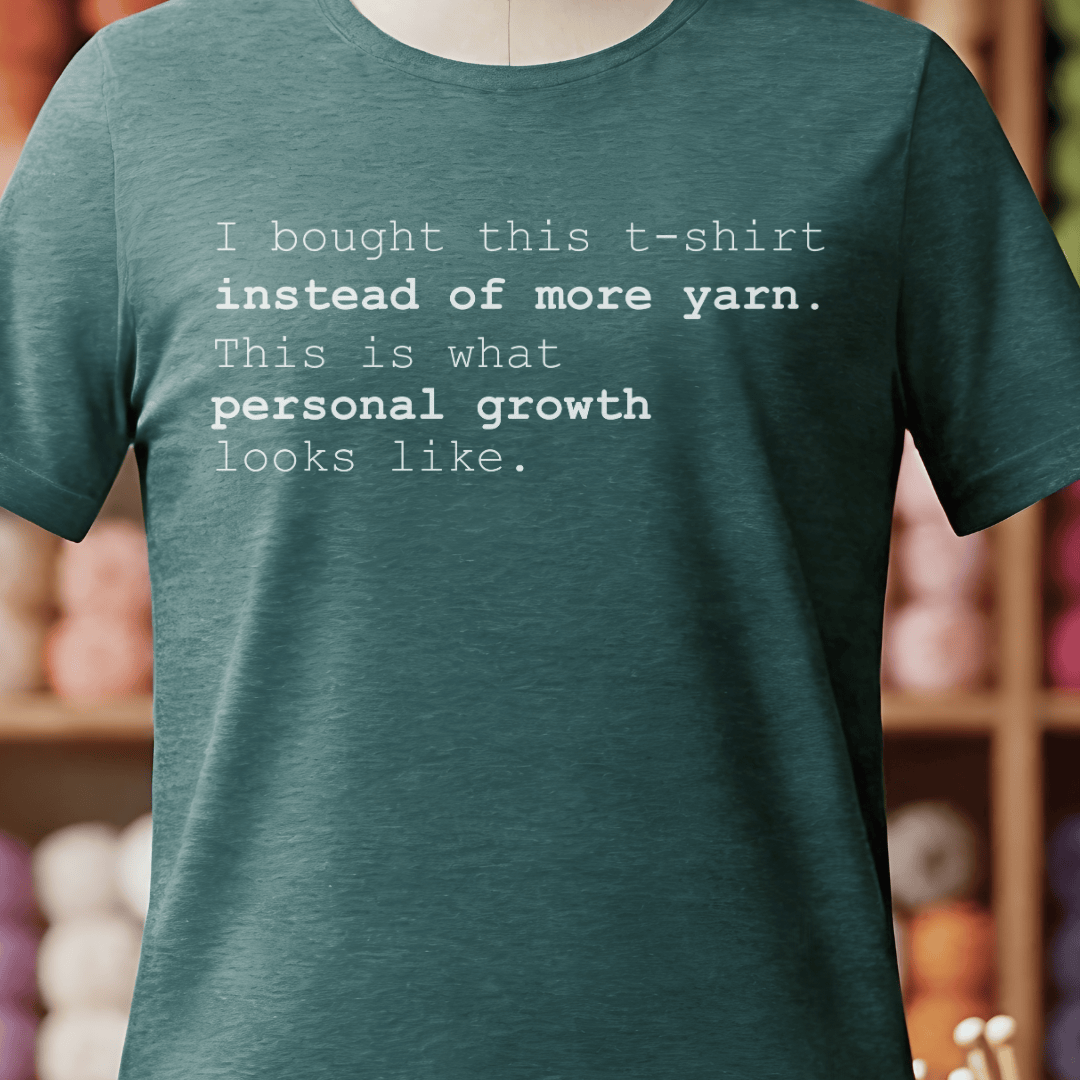 Personal Growth T-Shirt Teal / S