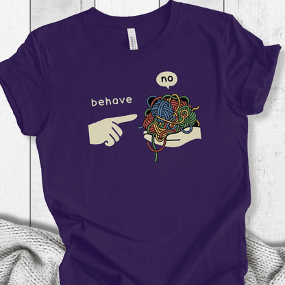 Behave T-Shirt Team Purple / XS