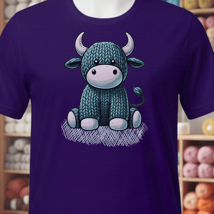 Bull Knit T-Shirt Team Purple / XS