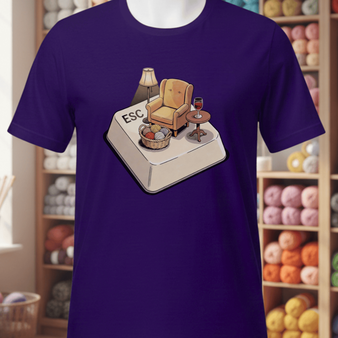 Escape T-Shirt Team Purple / XS