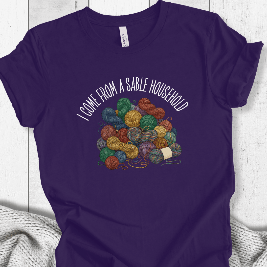 Sable Household T-Shirt Team Purple / XS