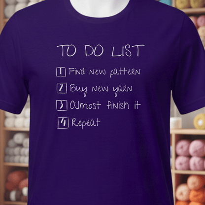 To Do List T-Shirt Team Purple / XS