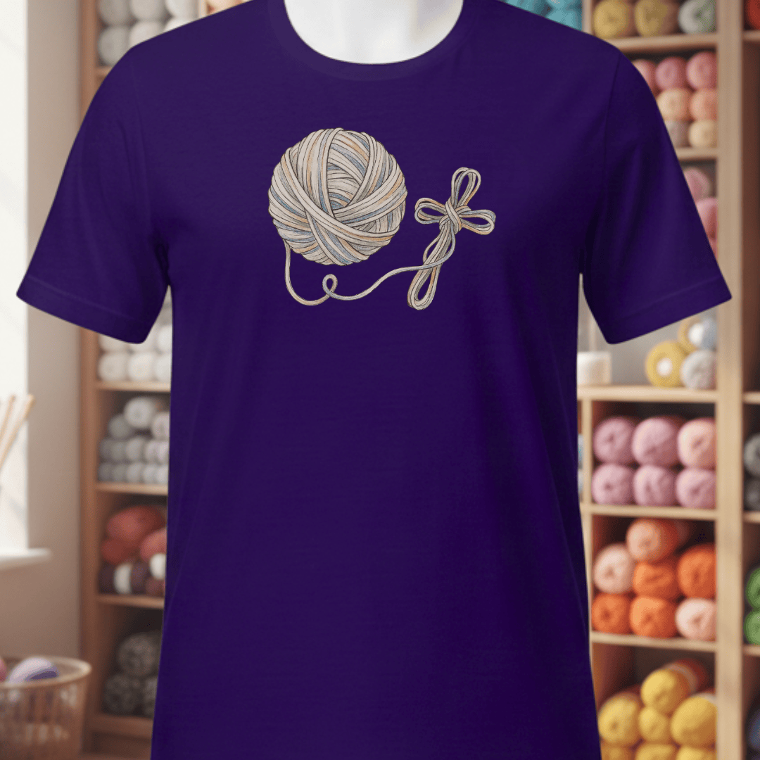 Yarn Cross T-Shirt Team Purple / XS