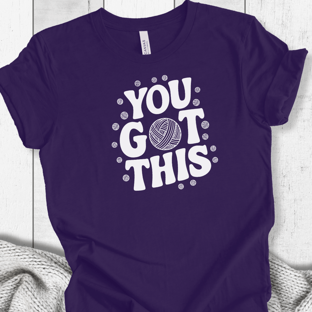 You Got This T-Shirt Team Purple / XS