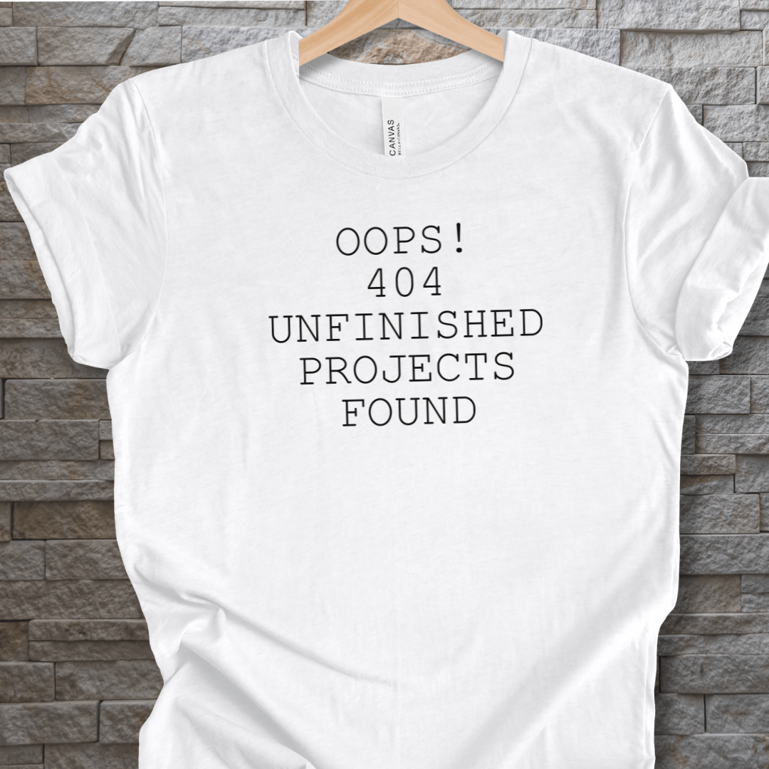 404 Error T-Shirt White / XS