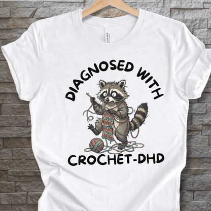 Crochet-DHD T-Shirt White / XS