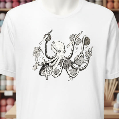 Crochetpus T-Shirt White / XS