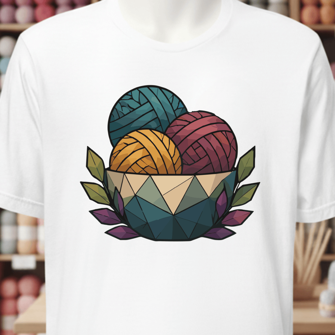 GeoBowl T-Shirt White / XS