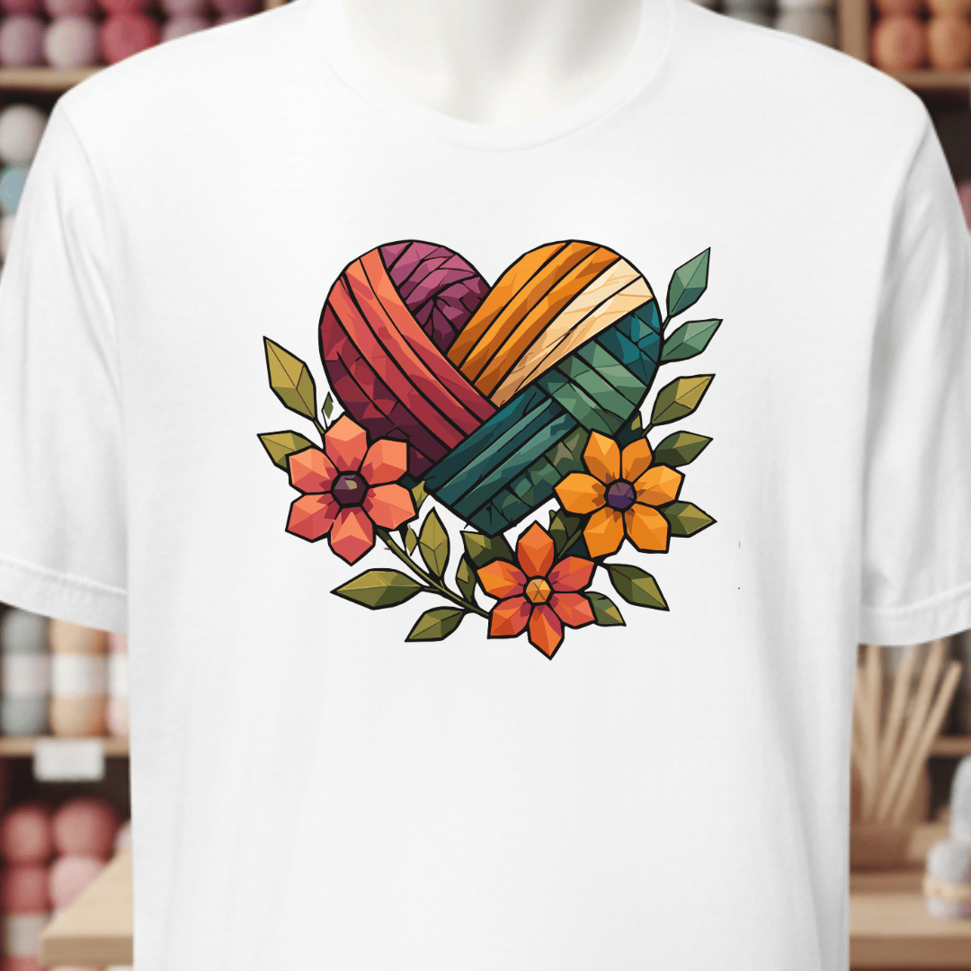 GeoHeart T-Shirt White / XS