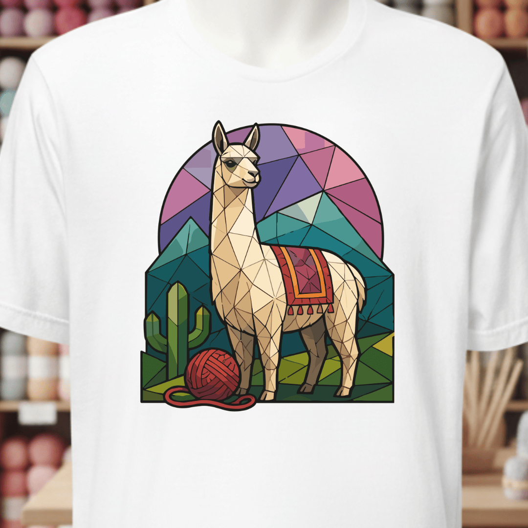 GeoLlama T-Shirt White / XS