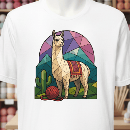 GeoLlama T-Shirt White / XS
