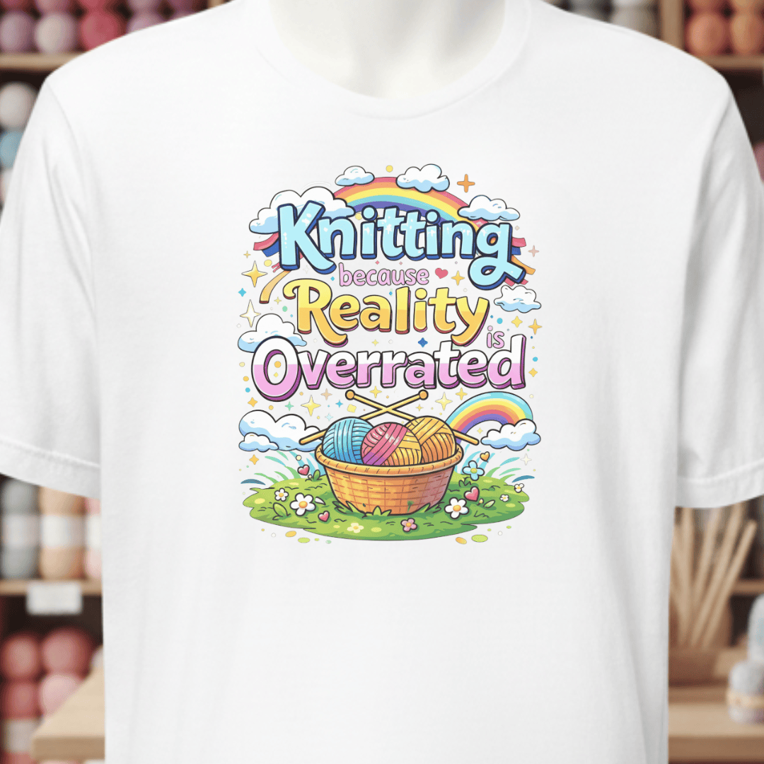 Reality is Overrated T-Shirt White / XS