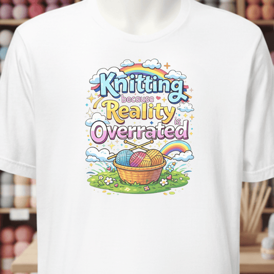 Reality is Overrated T-Shirt White / XS