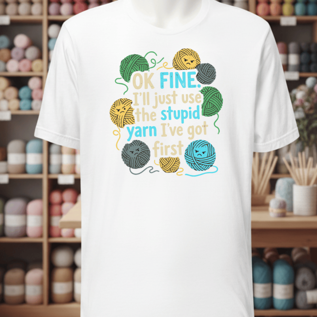 Stupid Yarn T-Shirt White / XS
