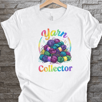Yarn Collector - Rainbow T-Shirt White / XS