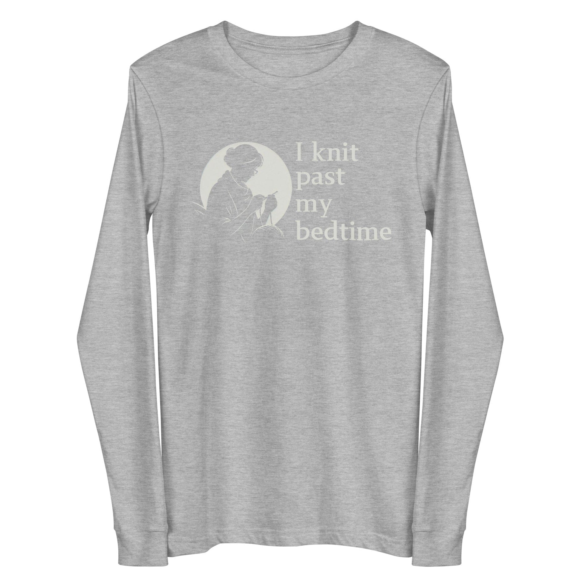 Knit Past My Bedtime Long Sleeve Tee Athletic Heather / S