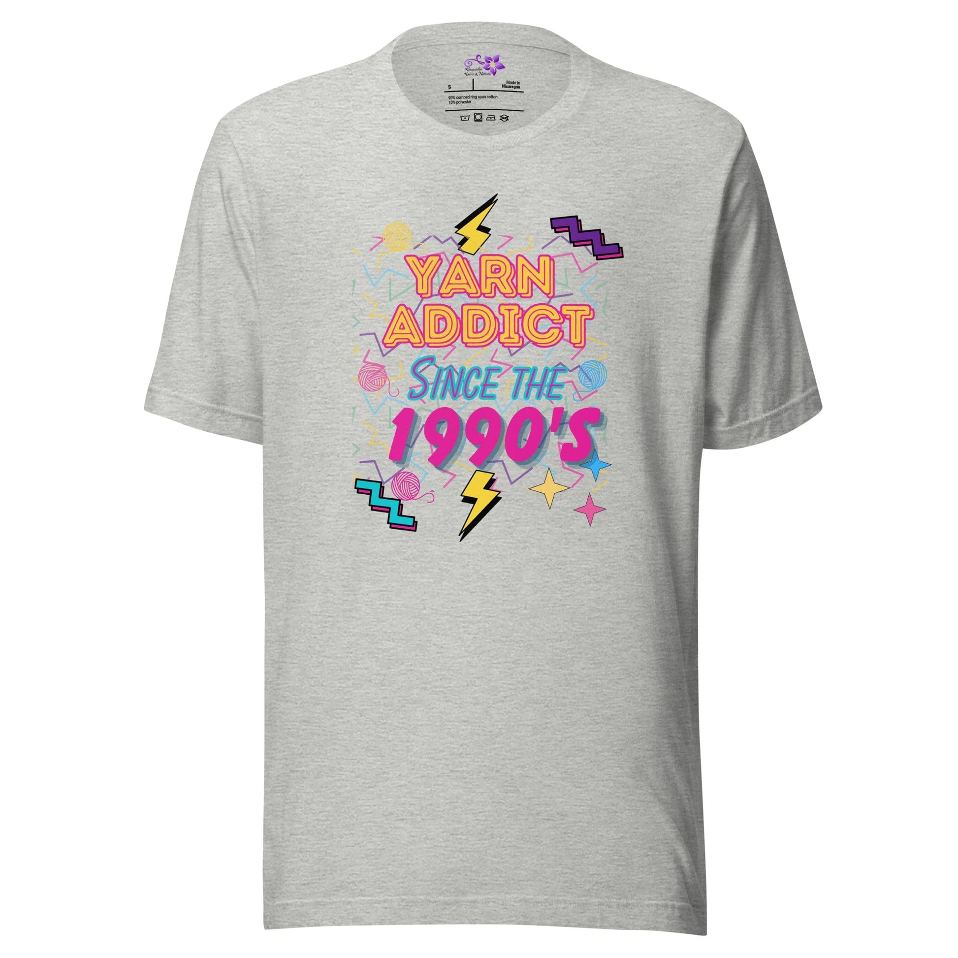 90s Yarn Addict Crew Neck T-Shirt Athletic / S