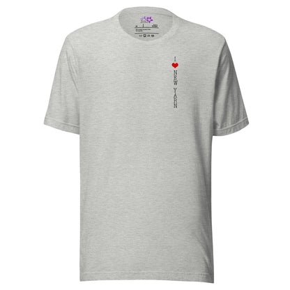 I Love New Yarn Crew Neck T-Shirt Athletic / XS