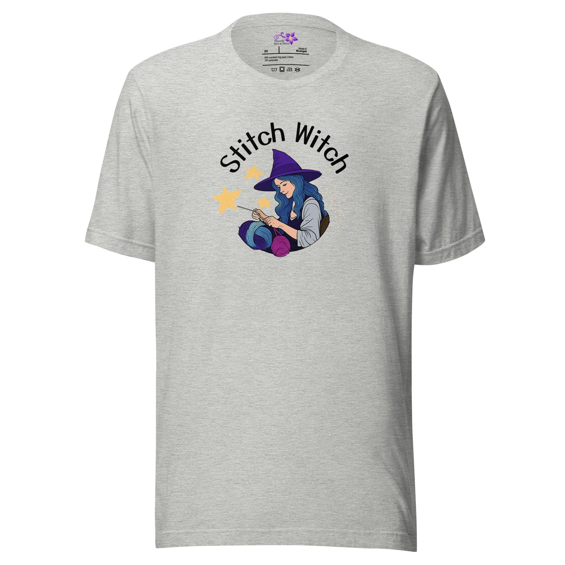 Stitch Witch Crew Neck T-Shirt Athletic / XS