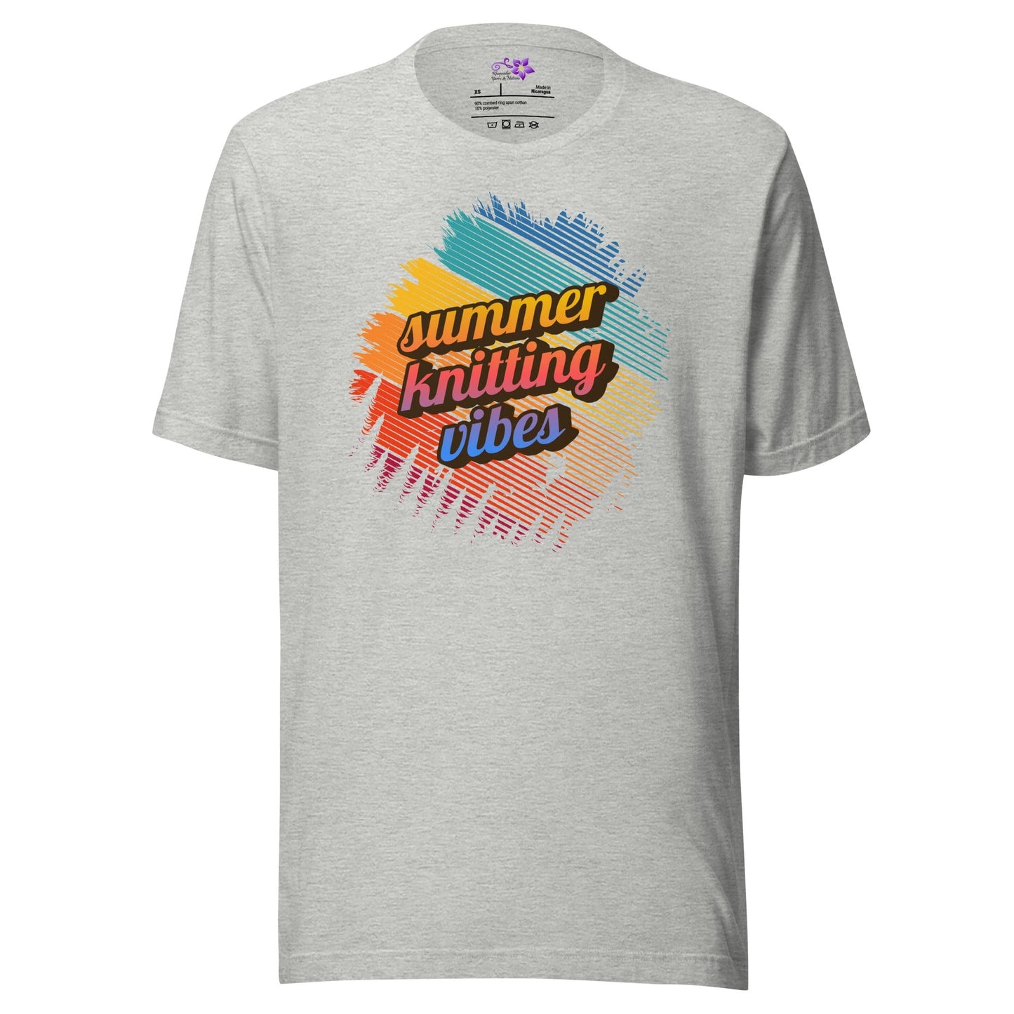 Summer knitting vibes Crew Neck T-Shirt Athletic / XS