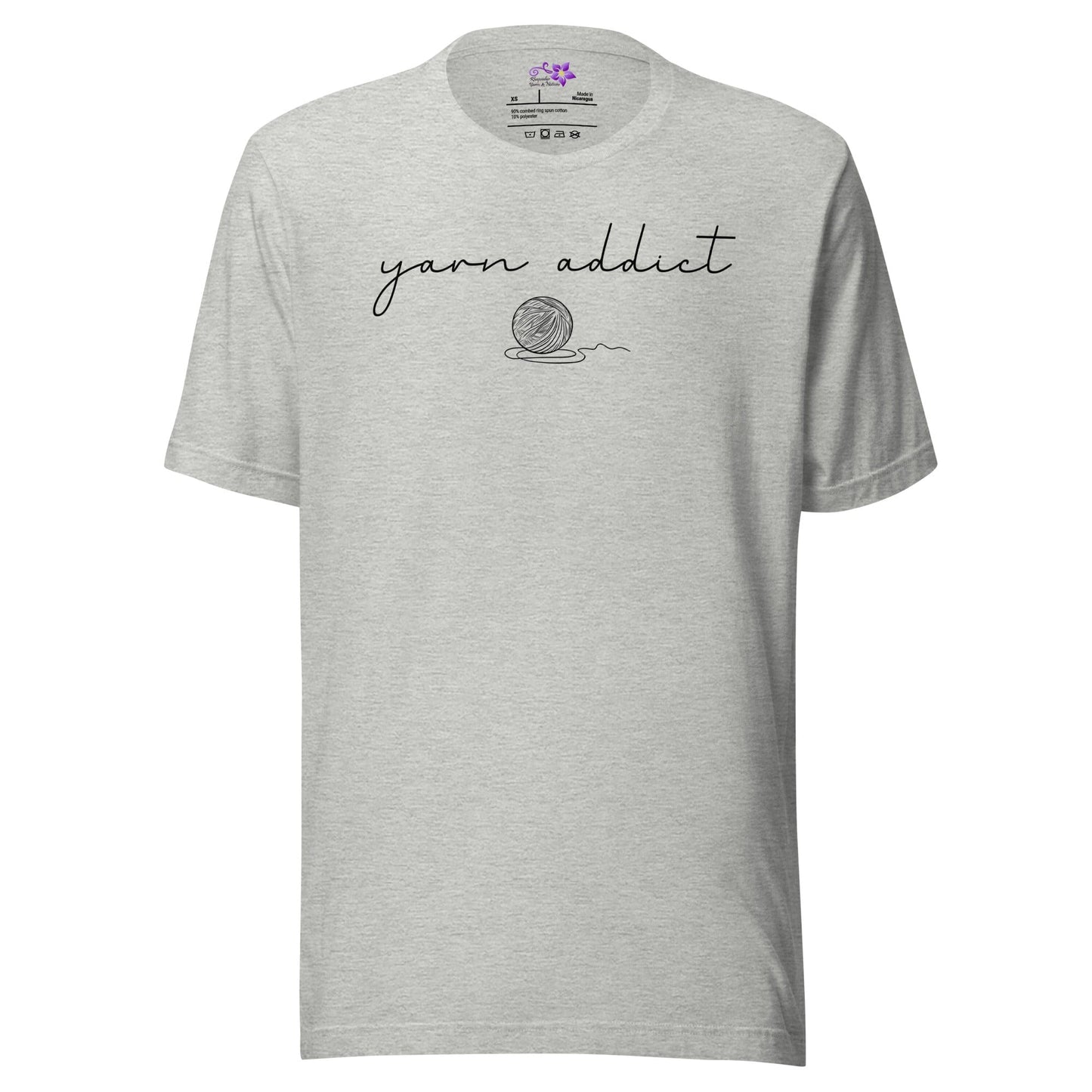 Yarn Addict Crew Neck T-Shirt Athletic / XS