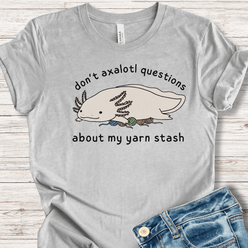 Axalotl Questions t-shirt