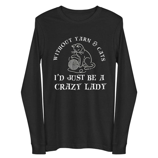 Yarn & Cats Long Sleeve Tee Blac / S