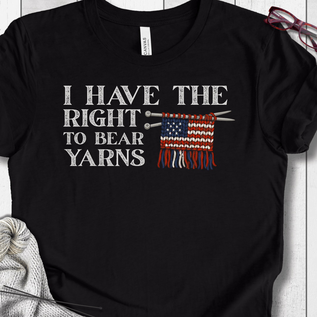 Bear Yarns Flag T-Shirt Black / S