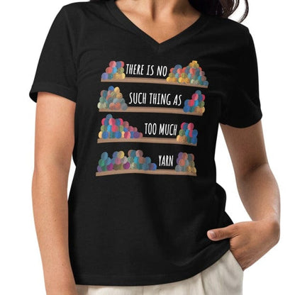 No Such Thing! V-Neck T-Shirt Black / S