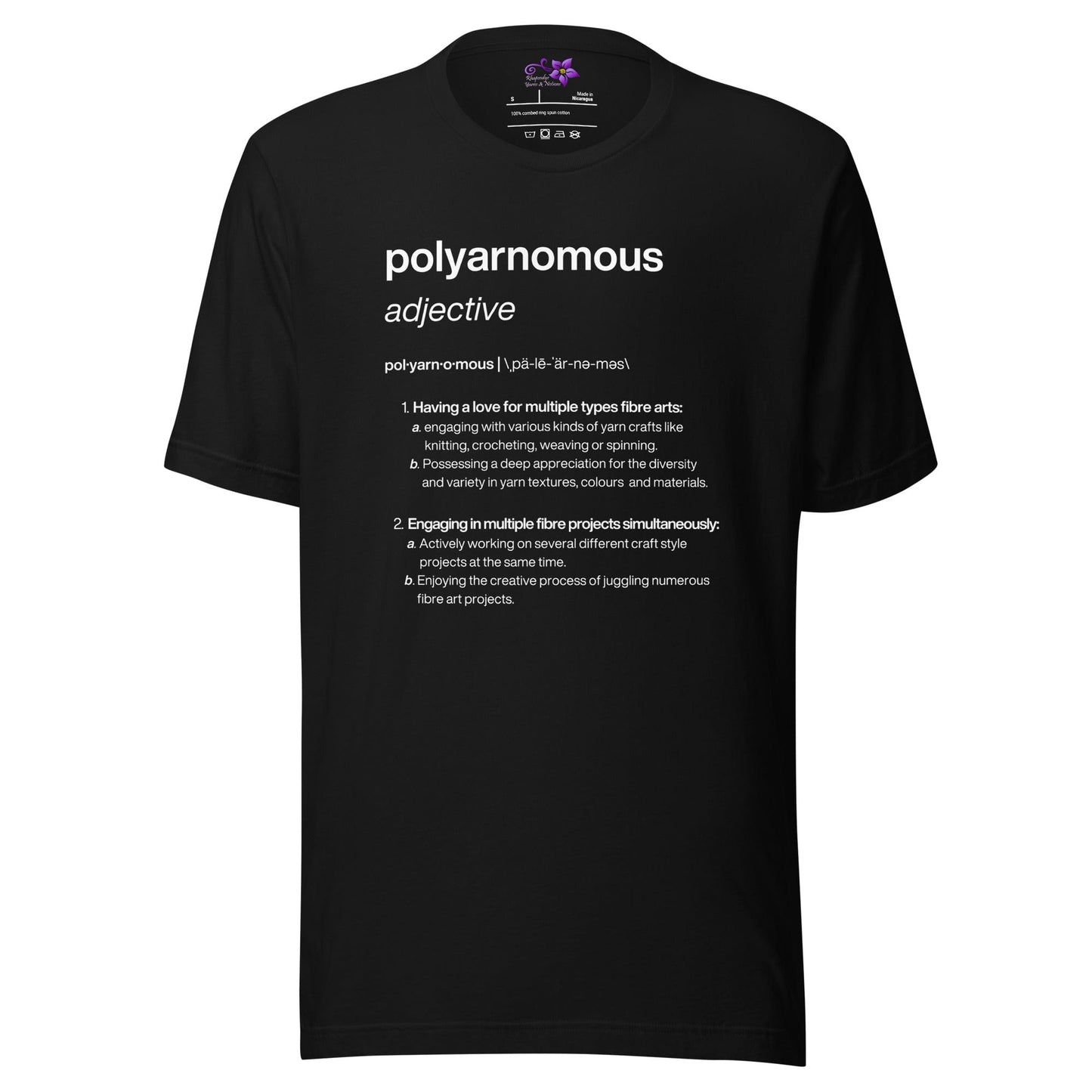 Polyarnomous Crew Neck T-Shirt Black / S