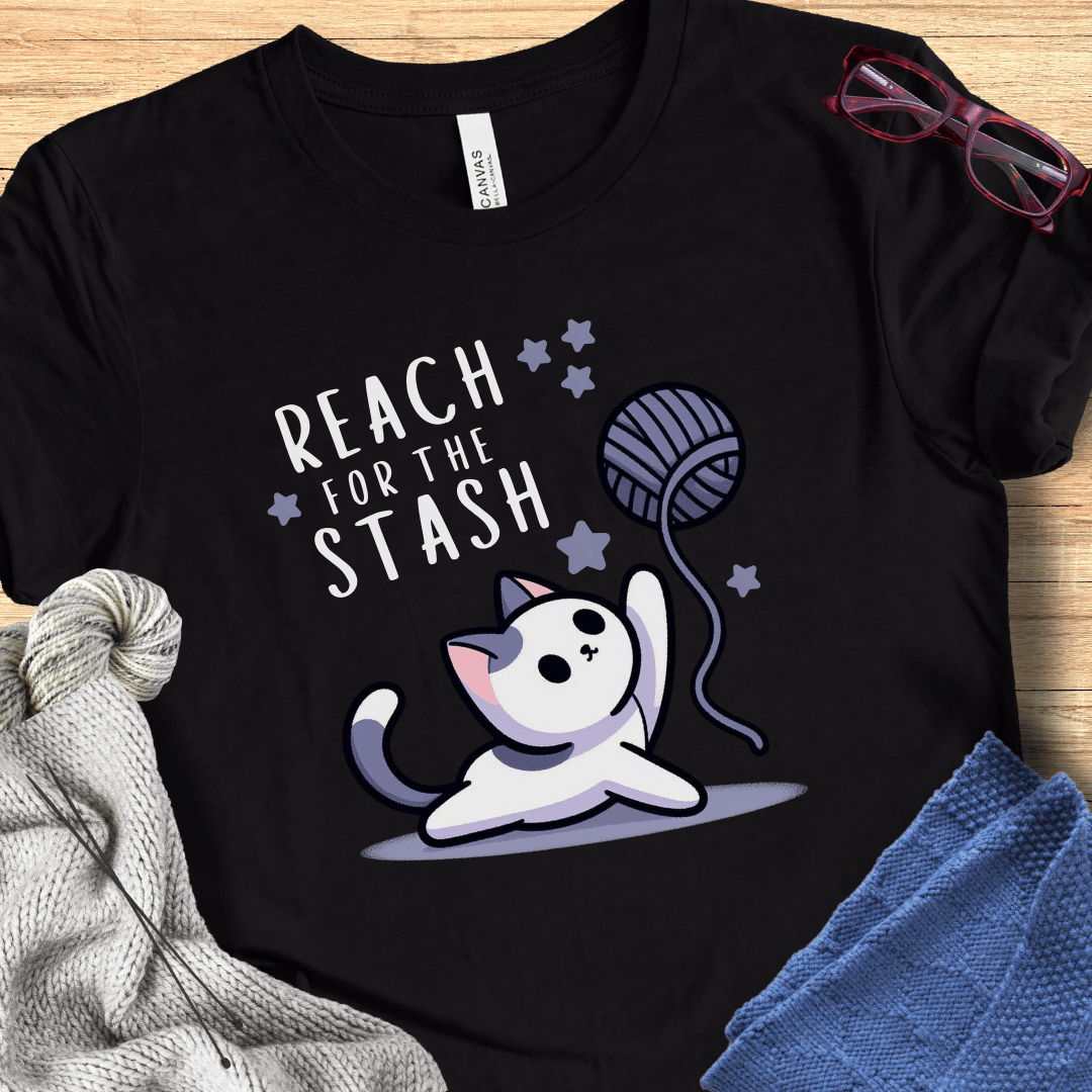 Reach for the Stash T-Shirt Black / S