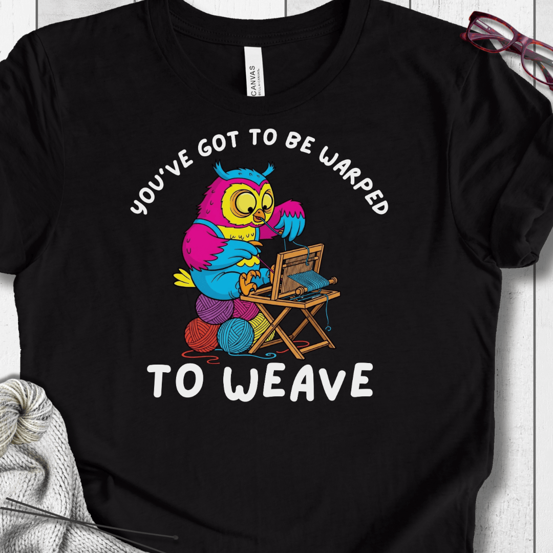 Warped to Weave T-Shirt Black / S