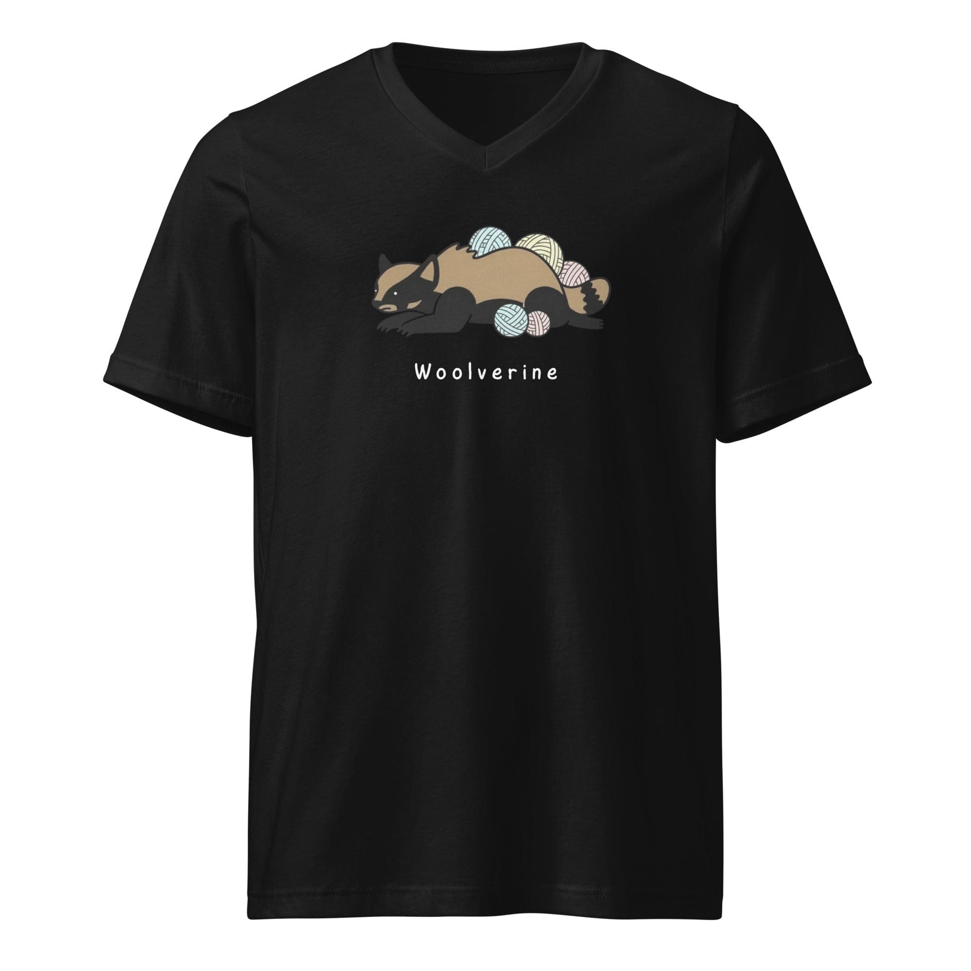 Woolverine V-Neck T-Shirt Black / S