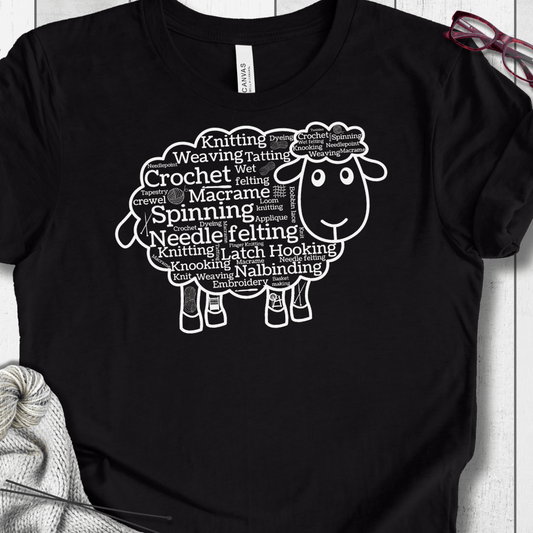 Yarn Cloud T-Shirt Black / S