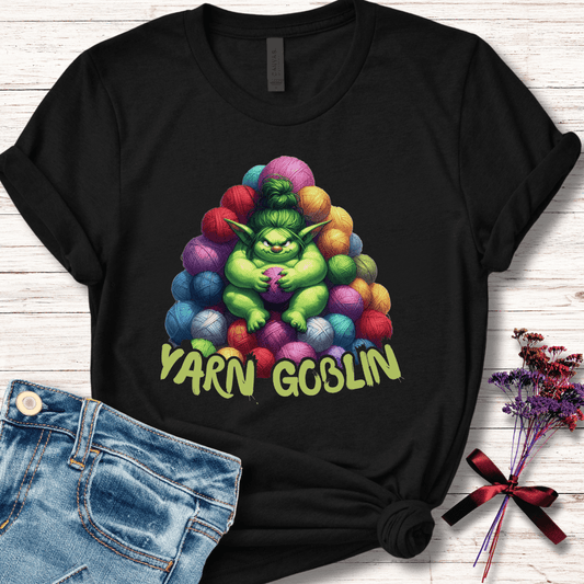 Yarn Goblin T-Shirt Black / S