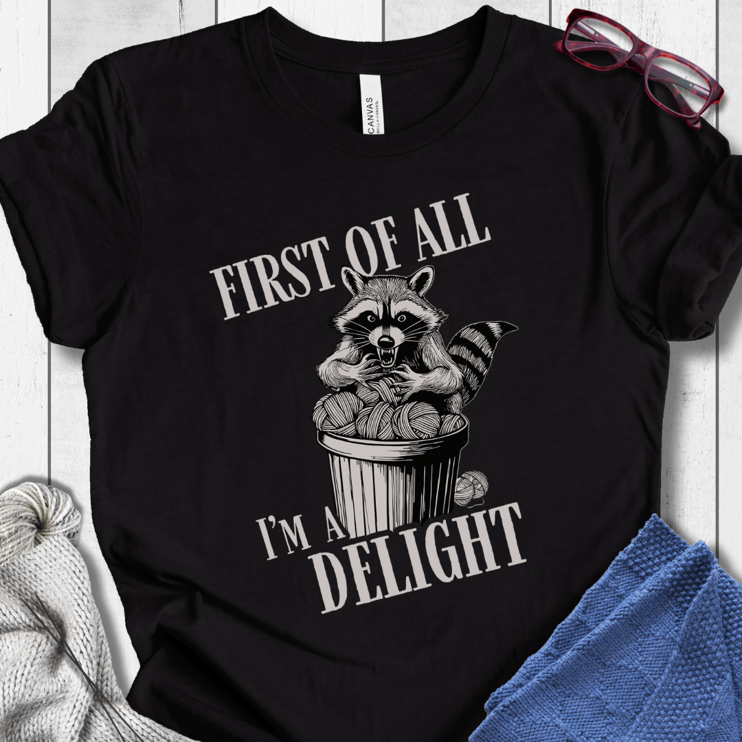 I'm a Delight T-Shirt Black / XS