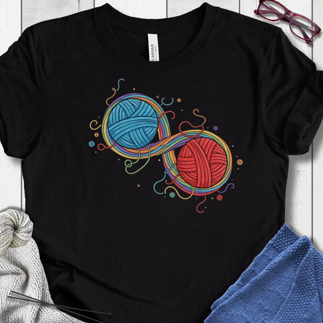 Infinity Yarn T-Shirt Black / XS