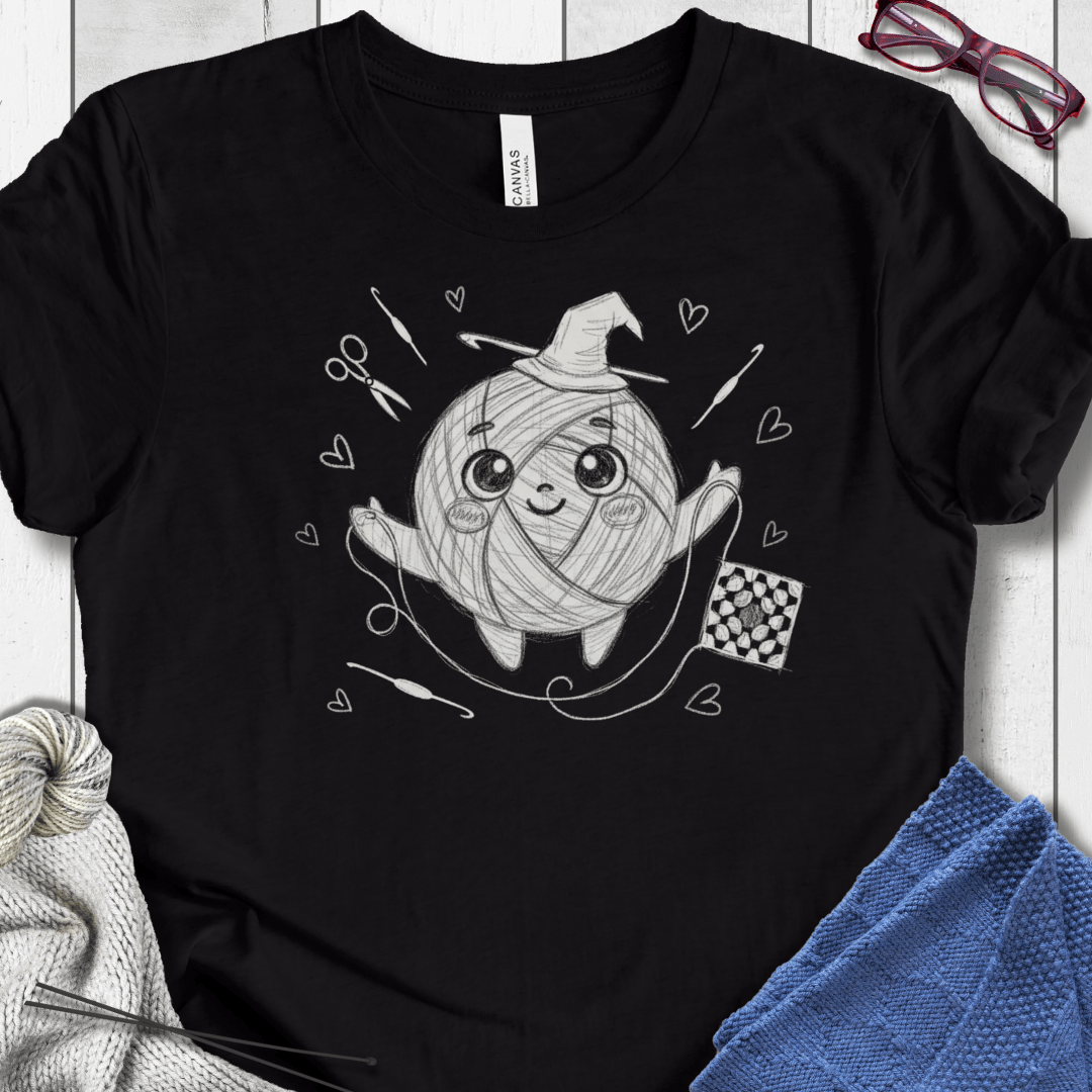 Magic Yarn T-Shirt Black / XS