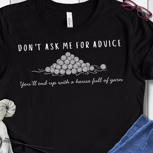 My Advice T-Shirt Black / XS