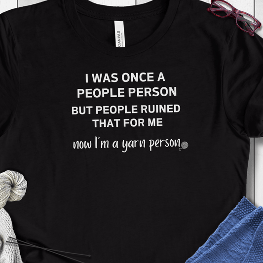 People Person T-Shirt Black / XS