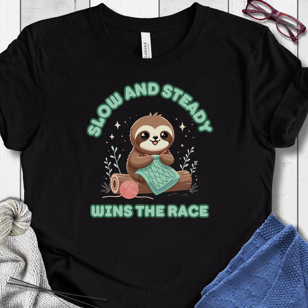 Slow & Steady T-Shirt Black / XS