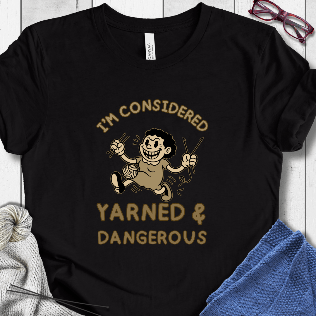 Yarned & Dangerous T-Shirt Black / XS