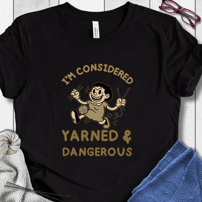 Yarned & Dangerous T-Shirt Black / XS