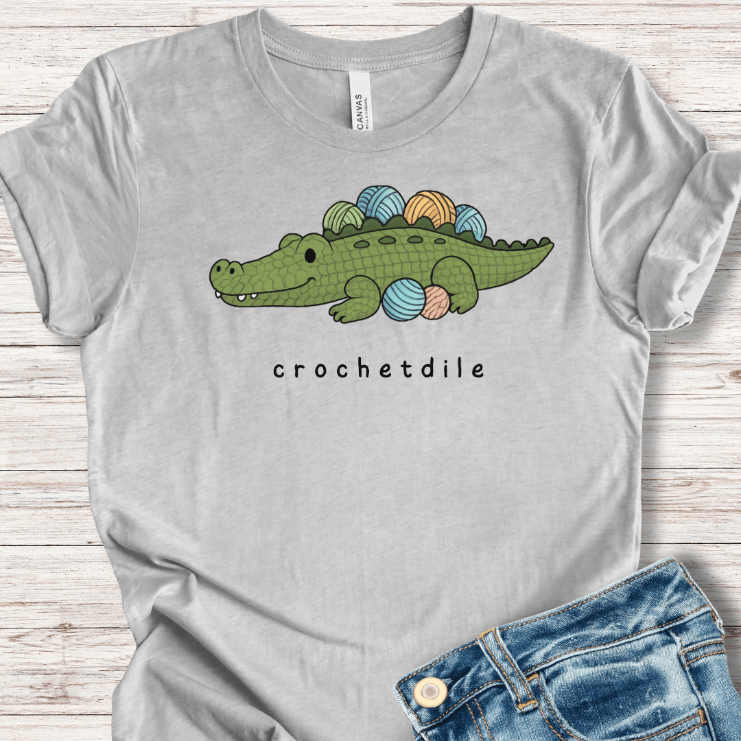Crochetdile t-shirt