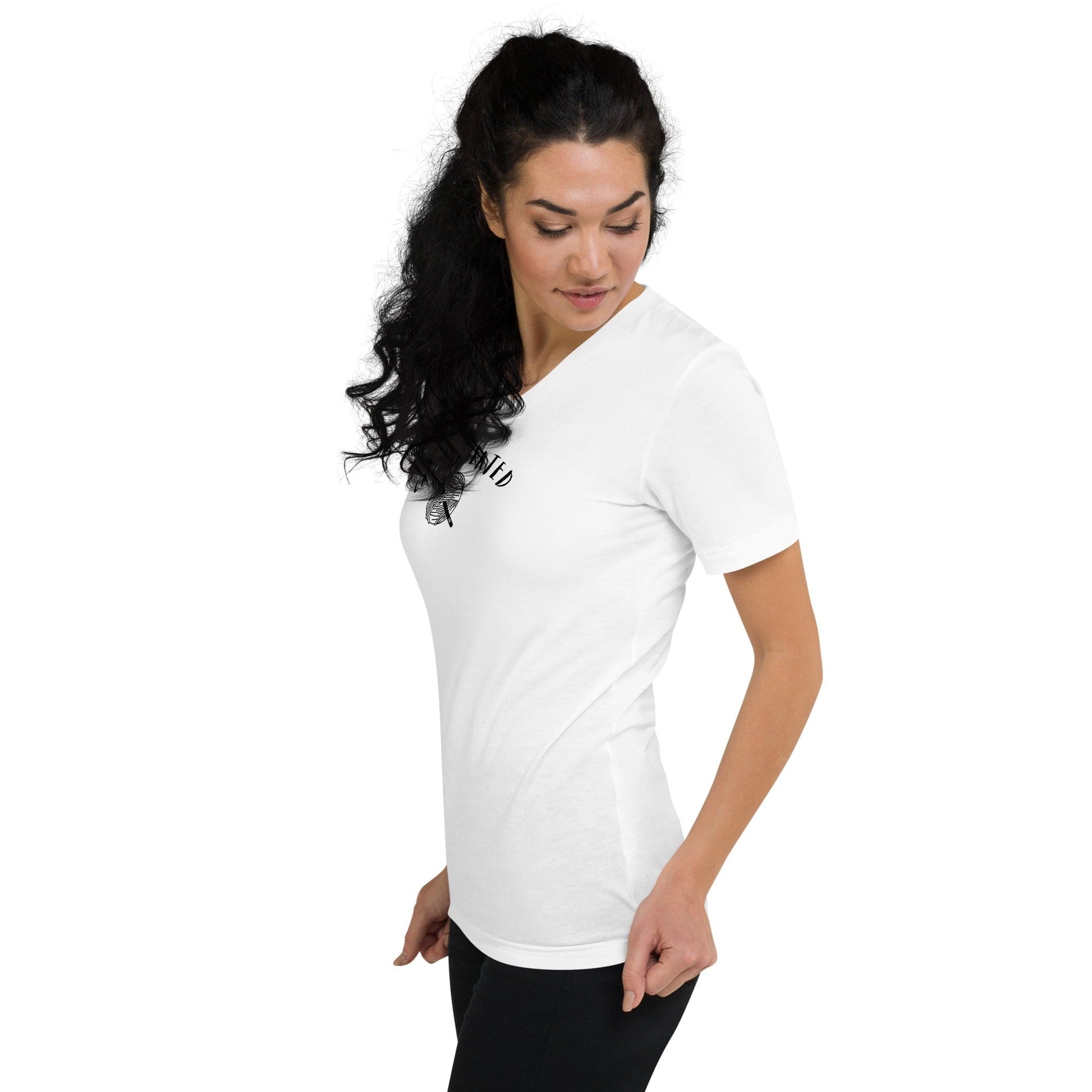 Crocheverted V-Neck T-Shirt